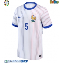 Maglie da calcio Francia Jules Kounde #5 Seconda Maglia Europei 2024 Manica Corta